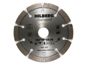 HM102 Алмазный круг 125х22,23 мм по ж/бетону Hard Materials HILBERG (Лазерная сварка. Обрабатываемый материал:кирпич, керамогранит, армированный бетон