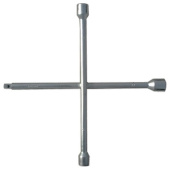 14247 Ключ-крест баллонный MATRIX, 17 х 19 х 21 мм, под квадрат 1/2", толщина 16 мм