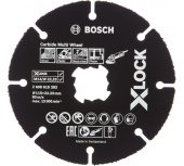 2608619283 Круг отрезной 115х1.0x22.2 мм для дерева X-LOCK Carbide Multi Wheel BOSCH (подходит для всех типов УШМ)