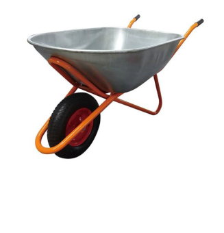 Тачка строительная WB6429 1-колесная (120л, 180 кг, 16"x4.00-8 ) купить в Минске, низкие цены. - №1