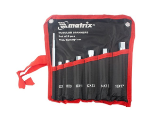 13719 Набор ключей трубчатых торцевых MATRIX 7 пр купить в Минске. - №1