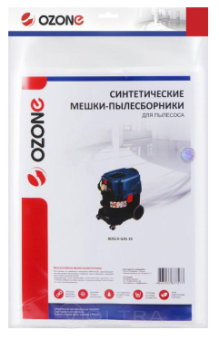 Фильтр-мешки синтетические OZONE для BOSCH GAS 35 купить в Минске, оптимальные цены.