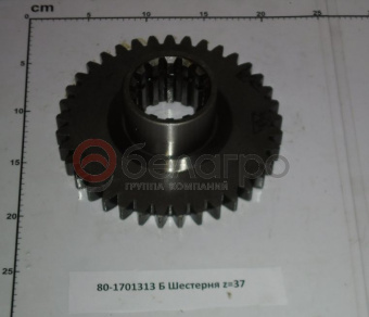 80-1701313-Б Шестерня МТЗ вала вторичного,z=37 - №4