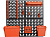 BR3821ЧРОР Панель инструментальная Blocker Expert с наполнением малая, 326х100х326 мм, черный/оранжевый BLOCKER