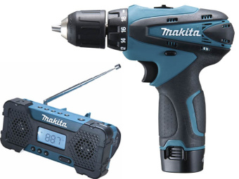 Шуруповерт аккумуляторная MAKITA DF 330 DWE в чем купить в Минске.