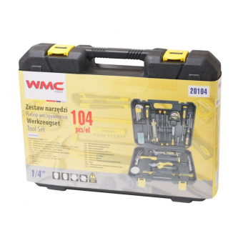 48126 20104 Набор инструментов WMC TOOLS, 104 пр (6 граней) купить в Минске. - №1