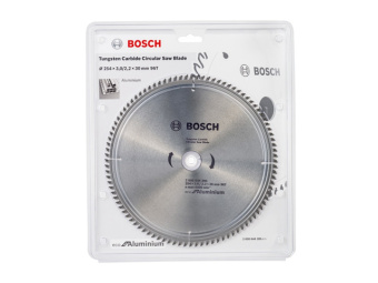 2608644395 Диск пильный 254х30 мм 96 зуб. универсальный ECO ALUMINIUM BOSCH ( твердоспл. зуб) купить в Минске.