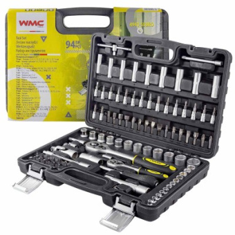 51379 WMC-4941-5EURO Набор инструментов WMC TOOLS, 94 пр купить в Минске. - №1