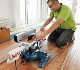 Электропила торцовочная комбинированная BOSCH GTM 12 JL купить в Минске. - №3