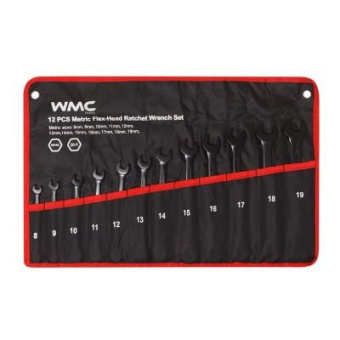 47652 WMC-3012WMC Набор ключей комбинированных 12пр. WMC TOOLS на полотне купить в Минске.