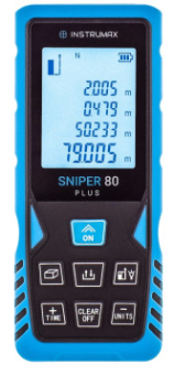 Дальномер лазерный INSTRUMAX SNIPER 80 PLUS купить в Минске.