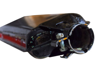 60-1205015А2 Глушитель МТЗ длинный, Новосады - №2