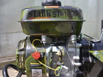 Мотоблок бензиновый STARK ST-1000 (4.00-10) military купить в Минске, выгодные цены. - №2