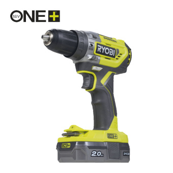 Дрель-шуруповерт ударная аккумуляторная RYOBI R18PD5-220S ONE + купить в Минске. - №1