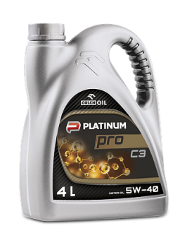 Масло моторное Orlen-Oil PLATINUM PRO C3 5W–40, 4л (бензин/дизель, синтетическое, всесезонное) - купить на сайте Хозтоварищ в Минске