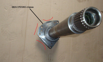 2823-1701090-Б Вал МТЗ первичный нового образца - №1