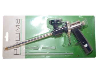1002-0000-00 Пистолет для монтажной пены,металлический корпус, тефлоновый клапан 300мм купить в Минске.