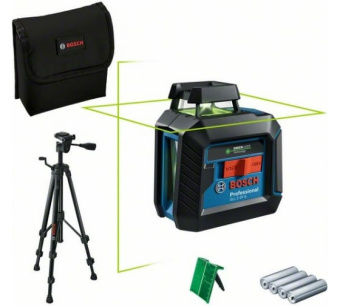Нивелир лазерный BOSCH GLL 2-20 G + BT 150 со штативом в кор. купить в Минске. - №1