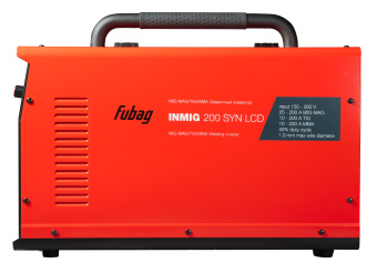 Полуавтомат-инвертор сварочный FUBAG INMIG 200 SYN LCD + горелка FB 250,3 м купить в Минске, выгодные цены. - №1
