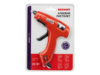 12-1510 Пистолет клеевой ЭКСПЕРТ в блистер REXANT купить в Минске. - №3