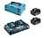 Комплект аккумулятор MAKITA 18.0 В BL1860B 2 шт.+ ЗУ DC18RD в кейсе MAKPAC тип 3