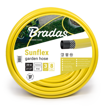 WMS5/850 Шланг садовый BRADAS SUNFLEX 5/8"-50m купить в Минске, низкие цены.