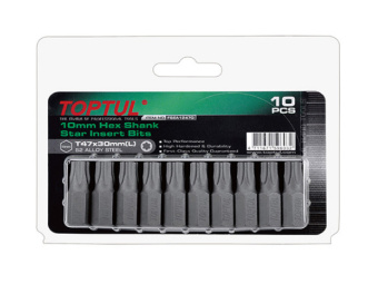 FSEA1240G Насадка TORX T40 30мм 10шт блистер TOPTUL купить в Минске.