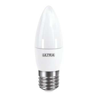 Лампа светодиодная LED-C37-7W-E27-4000K холодный белый свет купить в Минске, низкие цены.