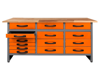 Стол-верстак для мастерской BAUMEISTER BTC-008A ORANGE купить в Минске. - №2