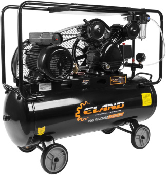 Компрессор воздушный с ременным приводом ELAND WIND 100-2CB PRO купить в Минске, выгодные цены. - №2