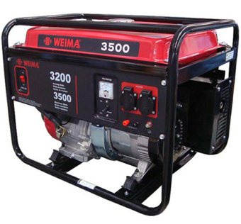 Бензогенератор Weima WM 3500 купить в Минске, выгодные цены. - №1