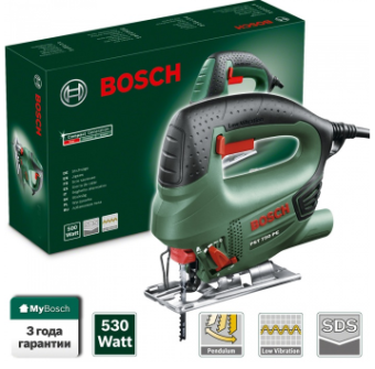 Лобзик электрический BOSCH PST 750 PE в кор. купить в Минске.
