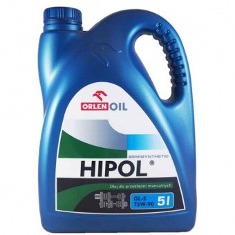 Масло трансмиссионное HIPOL SEMISYNTETIC GL-5 75W-90, 5л (МКПП, полусинтетическое, всесезонное) - купить на сайте Хозтоварищ в Минске
