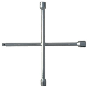 14247 Ключ-крест баллонный MATRIX, 17 х 19 х 21 мм, под квадрат 1/2", толщина 16 мм купить в Минске.