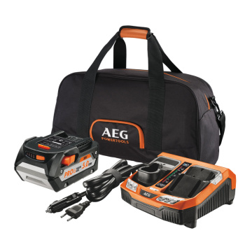 Аккумулятор AEG SET L1850BLK с зарядным устройством (в сумке) купить в Минске.