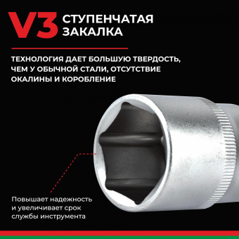 Набор инструментов 108пр. БелАК Профи БАК.07001 (1/4", 1/2", 6 граней, тройная закалка V3) купить в Минске. - №1