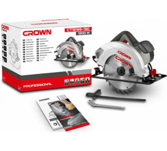 Пила дисковая CROWN CT15199-190 купить в Минске. - №1
