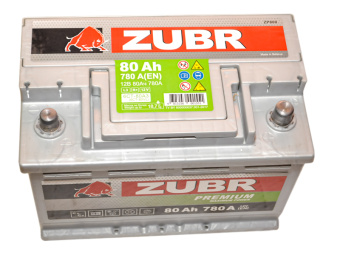 Аккумулятор 80 Ah ZUBR PREMIUM Обратная полярность пусковой ток 780А - №2