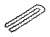 F016800257 Цепь 35 см 14" 3/8" LP 1.1 мм 52 зв. BOSCH