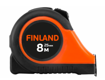 1939-8 Рулетка FINLAND 8м х 25мм купить в Минске.