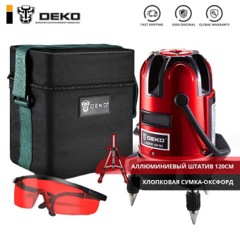065-0280 Уровень лазерный самовыравнивающийся DEKO LL57 SET 2 купить в Минске.