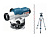 Нивелир оптический BOSCH GOL 20 D KIT со штативом и рейкой в кейсе (увеличение 20х, до 60 м, резьба 5/8")