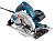 Электропила циркулярная BOSCH GKS 65 GCE в кор.