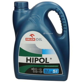 Масло трансмиссионное HIPOL GL-5 85W-140, 5л (МКПП, задний мост, минеральное, всесезонное) - купить на сайте Хозтоварищ в Минске