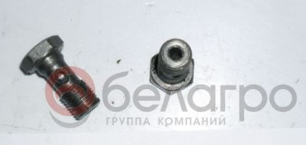 36-1104787 Болт МТЗ М10х1.0х22 обратки форсунки, (А) - №1