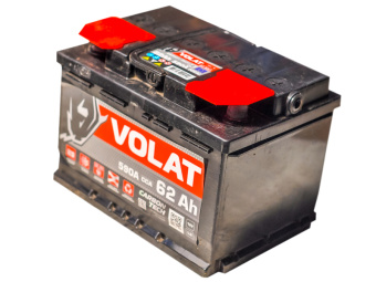 Аккумулятор 6СТ-62 VLR VOLAT Обратная полярность пусковой ток 590 А (АКБ) - №1