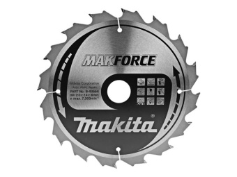 B-43664 Диск пильный 210х30 мм 16 зуб. по дереву MAKFORCE MAKITA ( твердоспл. зуб) купить в Минске.