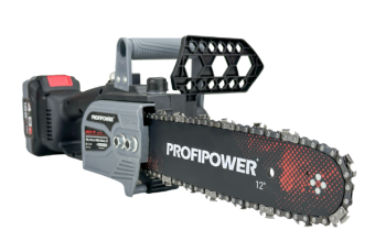 Пила цепная аккумуляторная ProfiPower MKDUC-18V (Li-ion-1шт, 4.0Ач, шина 12", 0-4500об/мин, цепь, З/У, в коробке) купить в Минске, честные цены. - №2