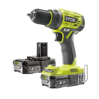 Дрель-шуруповерт аккумуляторная RYOBI RR18DD7-220S ONE + купить в Минске.