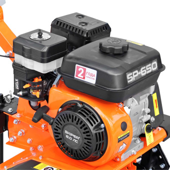 Культиватор SKIPER SP-650 (8 л.с., без ВОМ, передач 1+1, 2 года гарантии, поворотная ручка) купить в Минске, выгодные цены. - №2